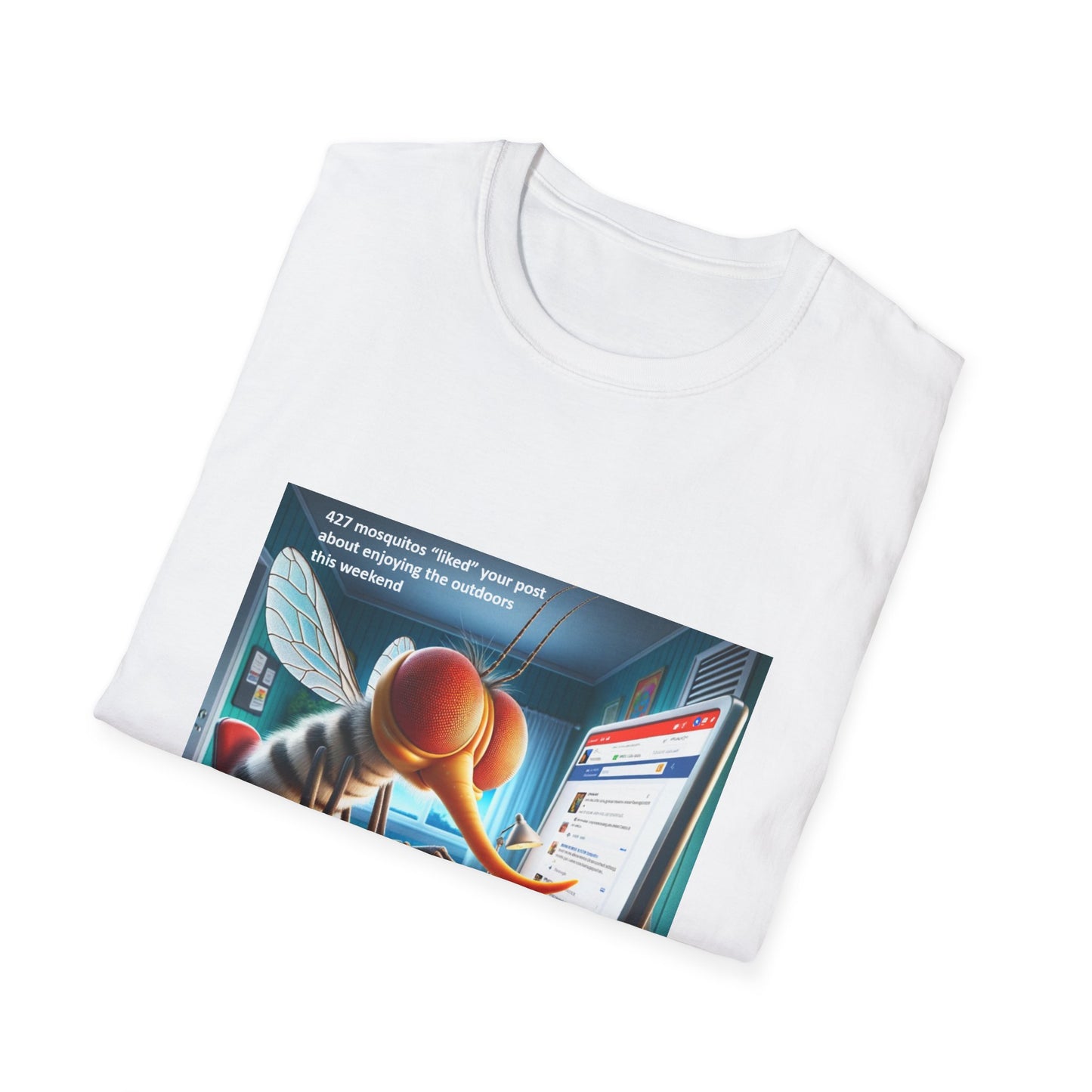 Mosquito Social Media Post T Shirt